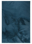 Faux Fur Rug Furry Turquoise