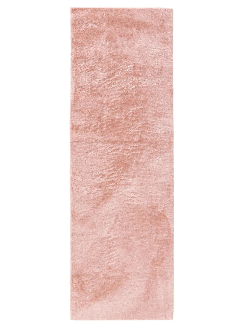 Tapis en fourrure Rose duveteuse