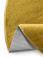 Faux Fur Rug Furry Yellow