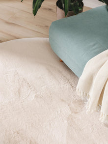Fur Rug Furry Beige