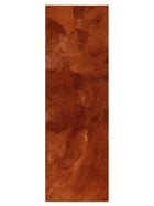 Faux Fur Rug Furry Orange