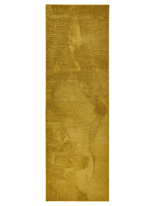 Faux Fur Rug Furry Yellow