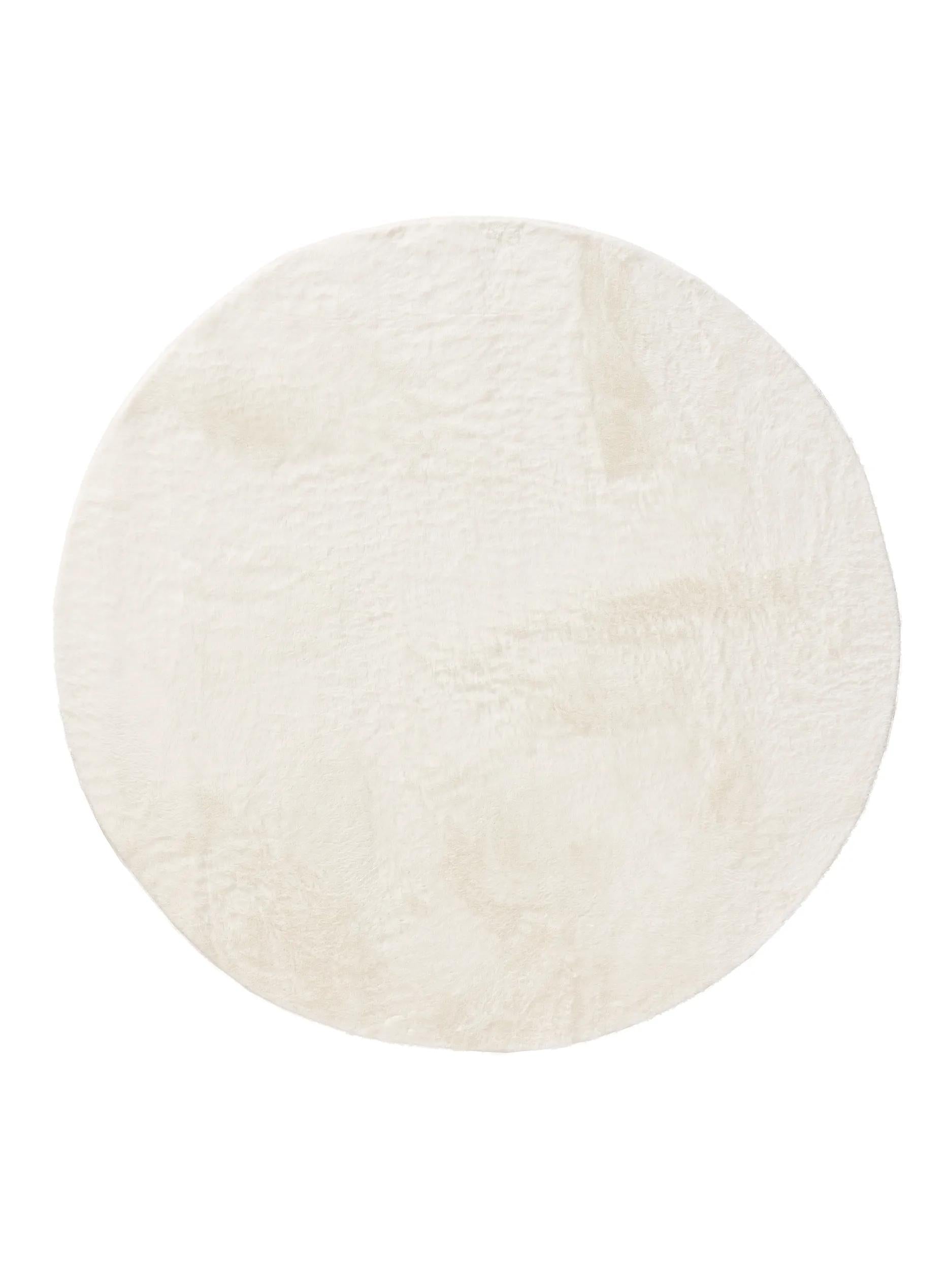 Fur Rug Furry Cream