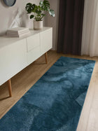 Faux Fur Rug Furry Turquoise