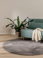 Fur Rug Furry Grey