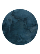 Faux Fur Rug Furry Turquoise