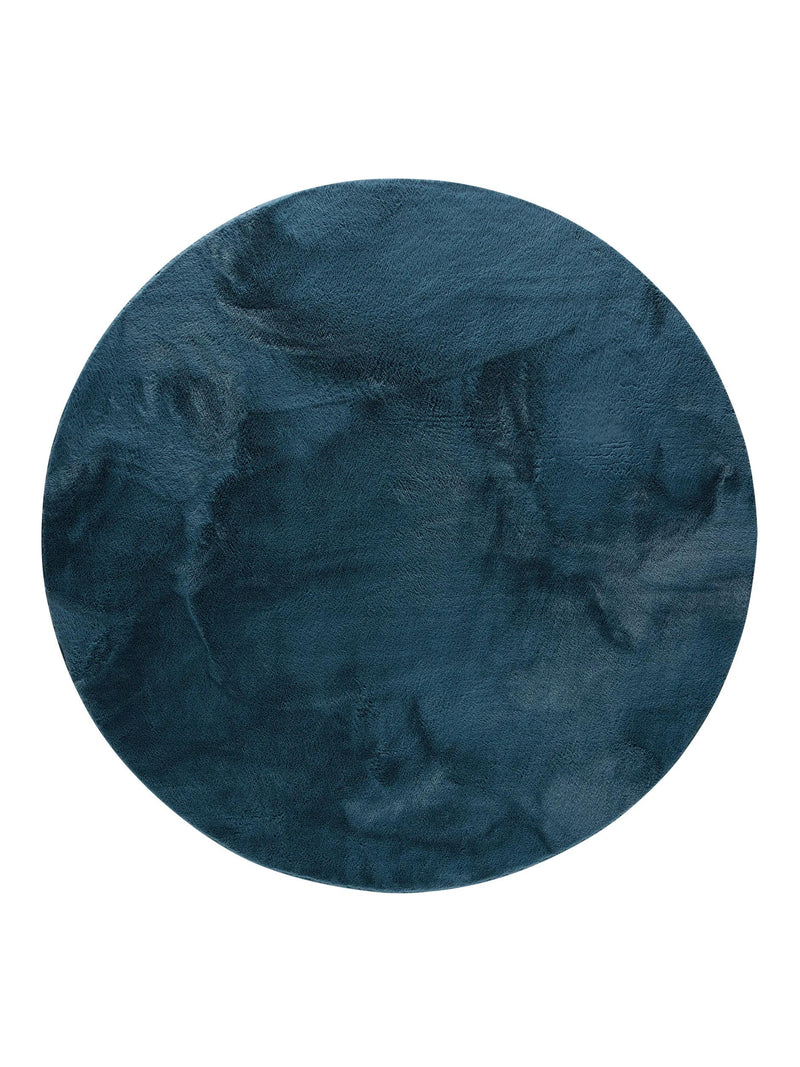 Faux Fur Rug Furry Turquoise