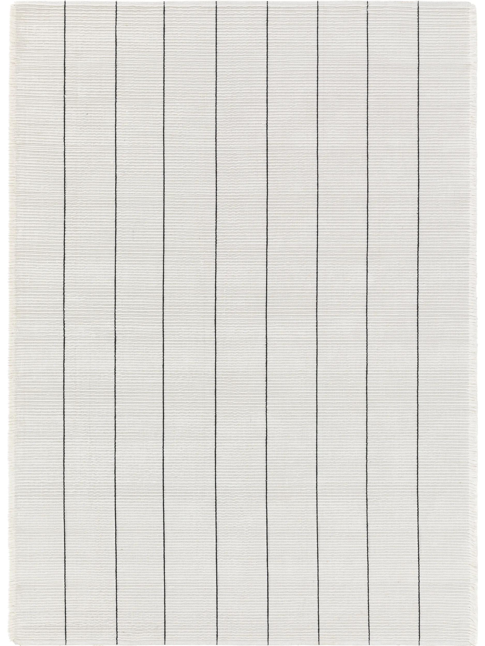 Rug made from recycled material Gaia White