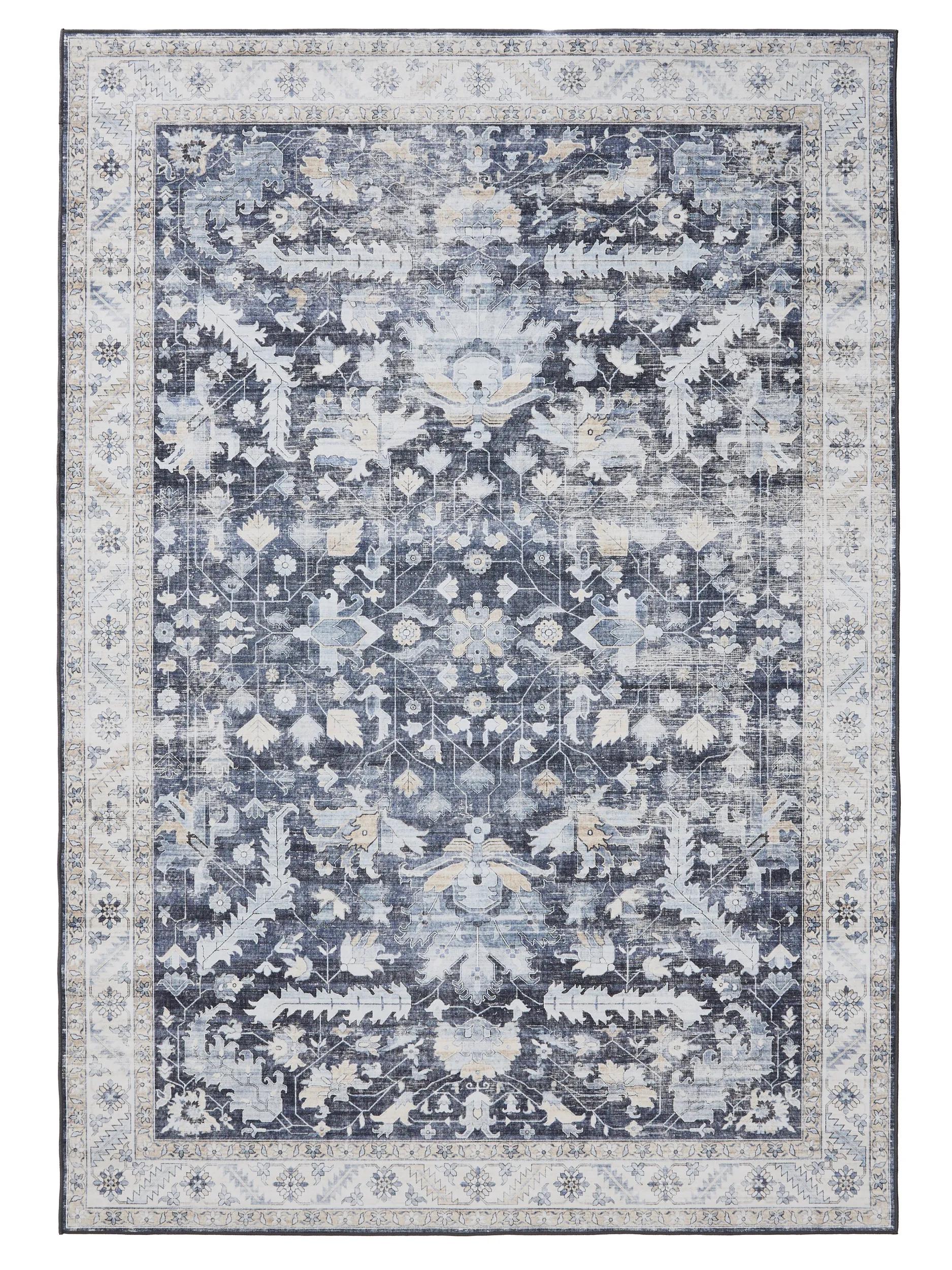 Washable Rug George Blue