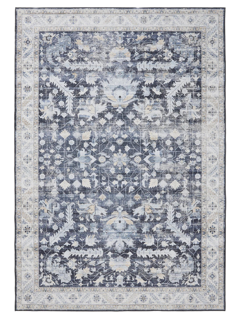 Washable Rug George Blue
