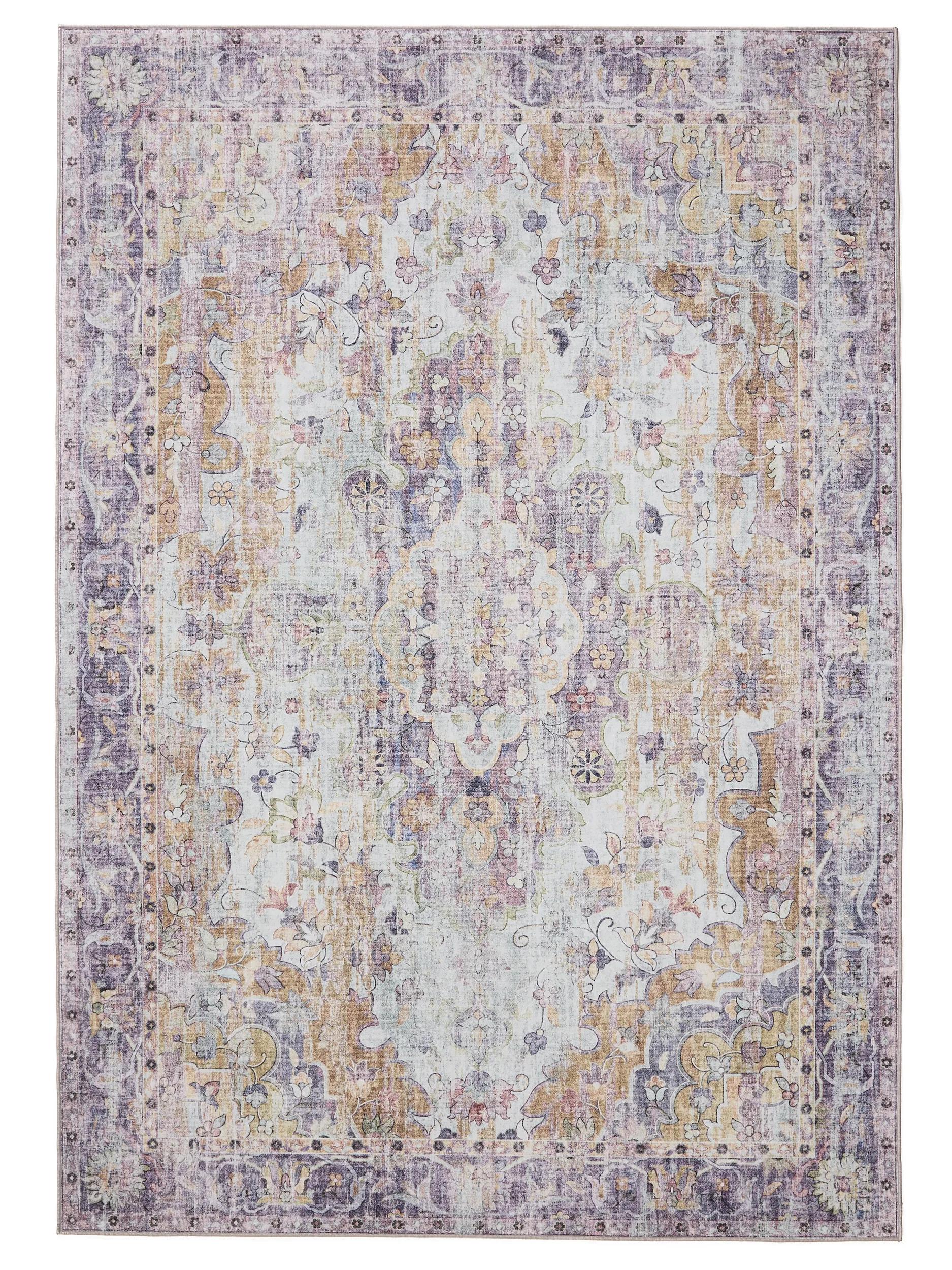 Washable Rug George Multicolour/Purple