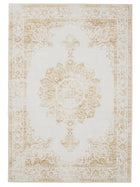Washable Rug George Cream/Yellow