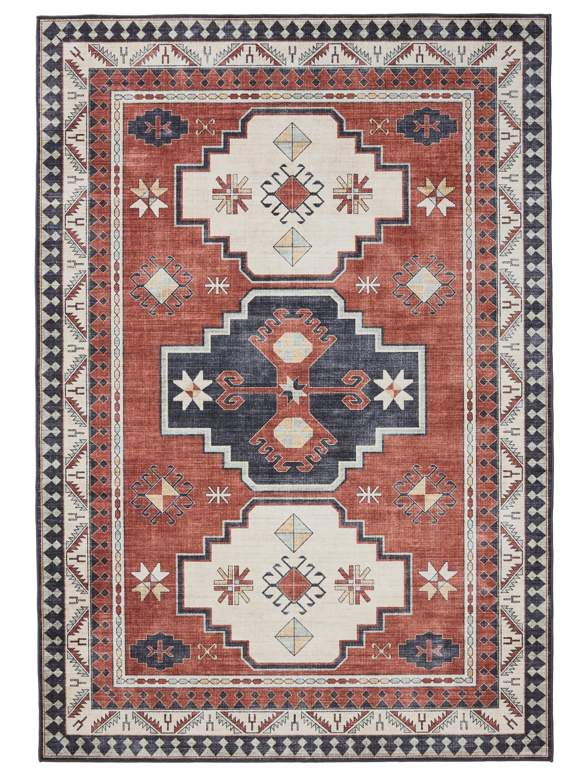 Washable Rug George Multicolour/Blue