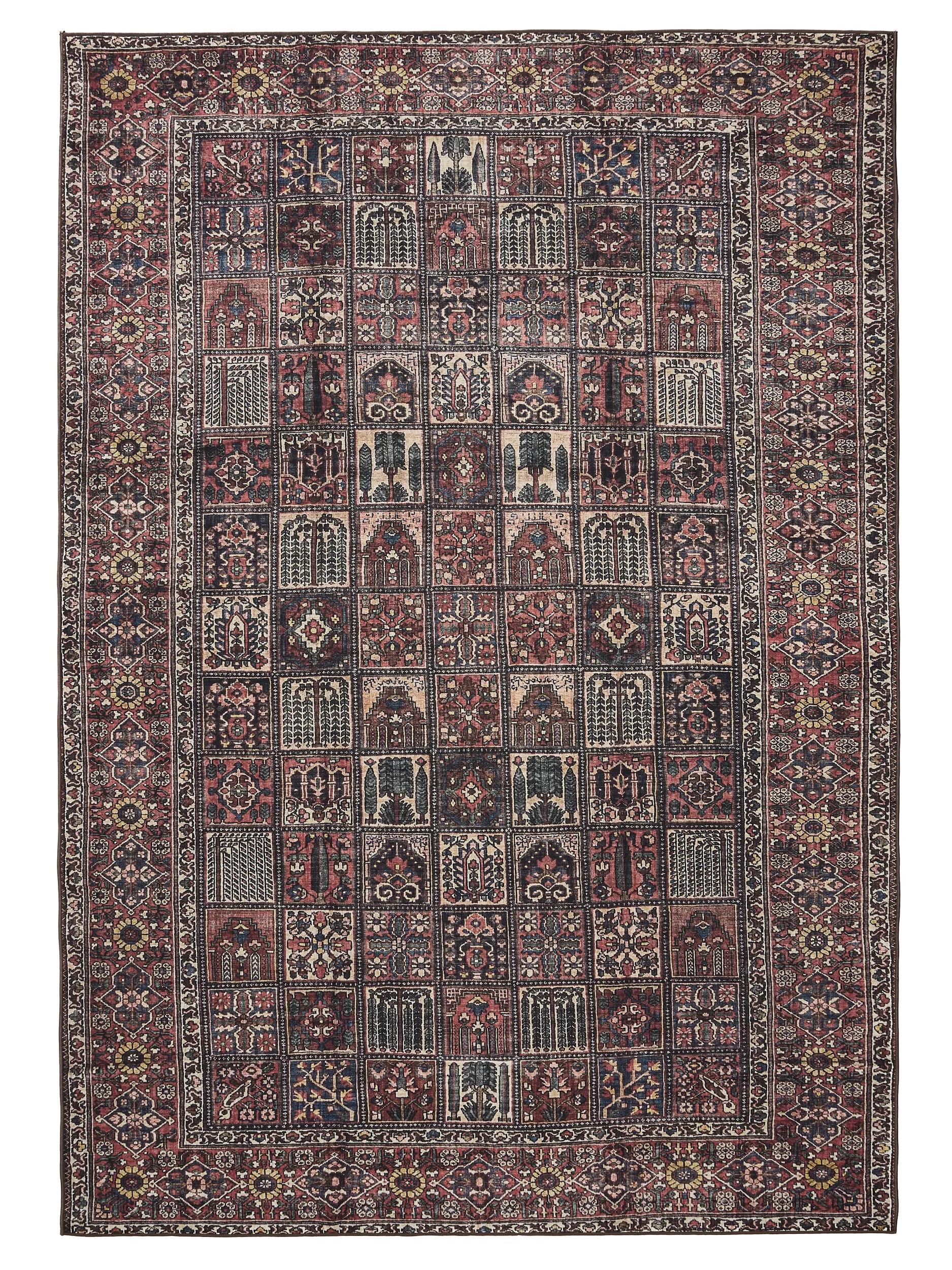 Washable Rug George Multicolour/Red