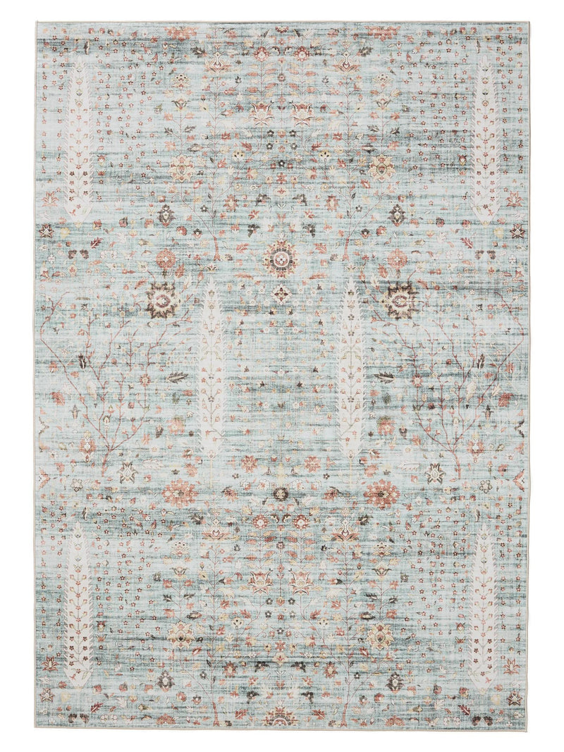 Washable Rug George Turquoise