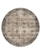 Washable Rug George Charcoal/Taupe