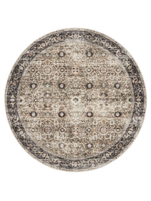 Washable Rug George Charcoal/Taupe