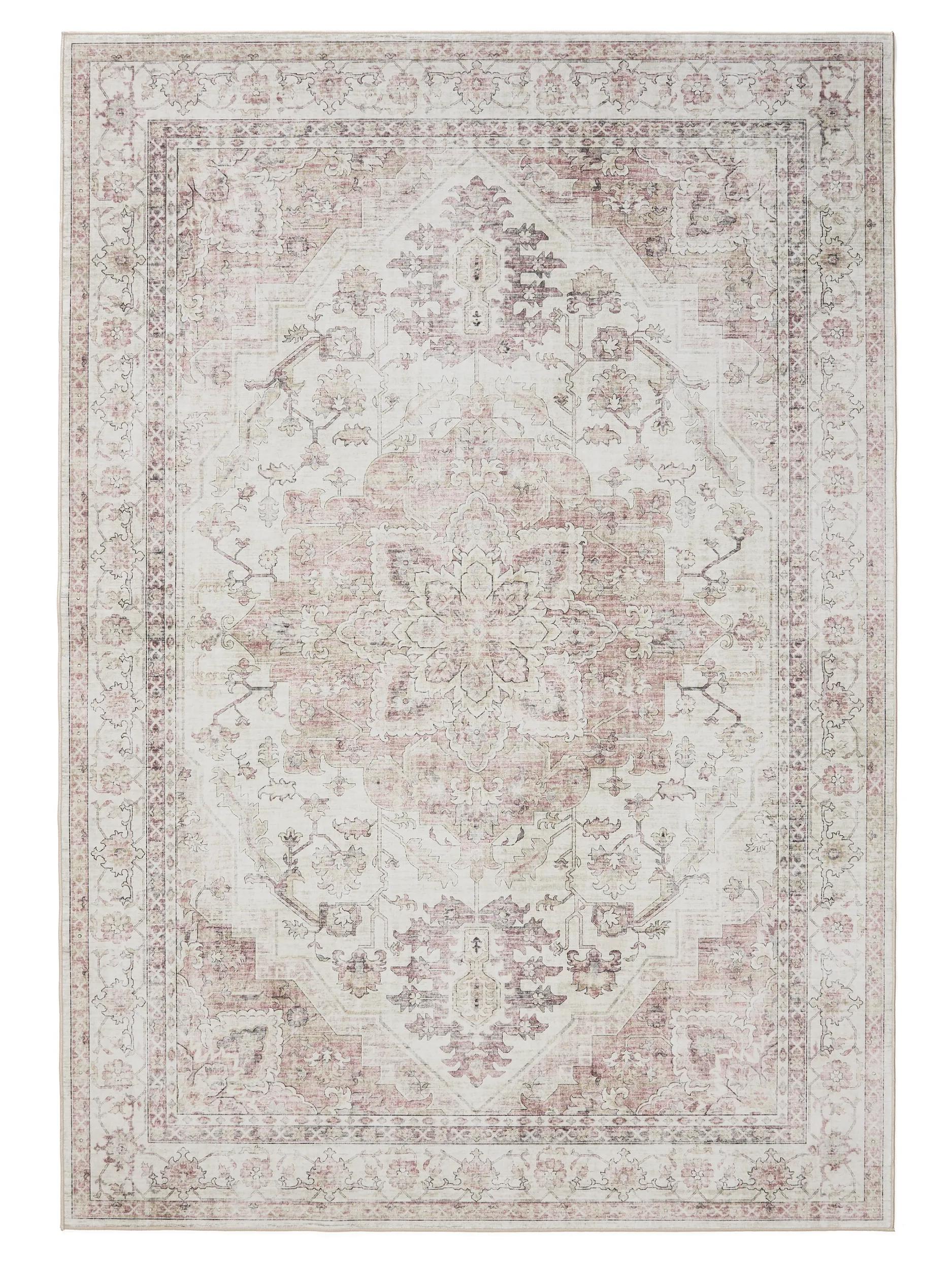 Washable Rug George Rose/Beige