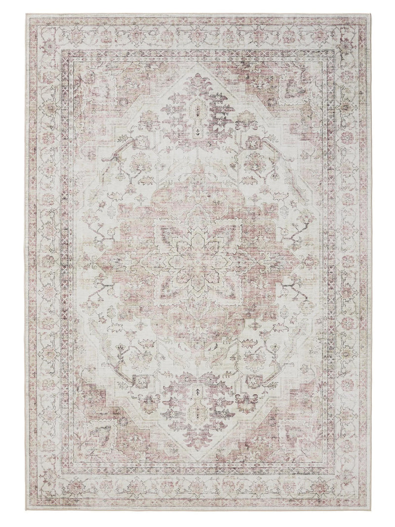 Washable Rug George Rose/Beige