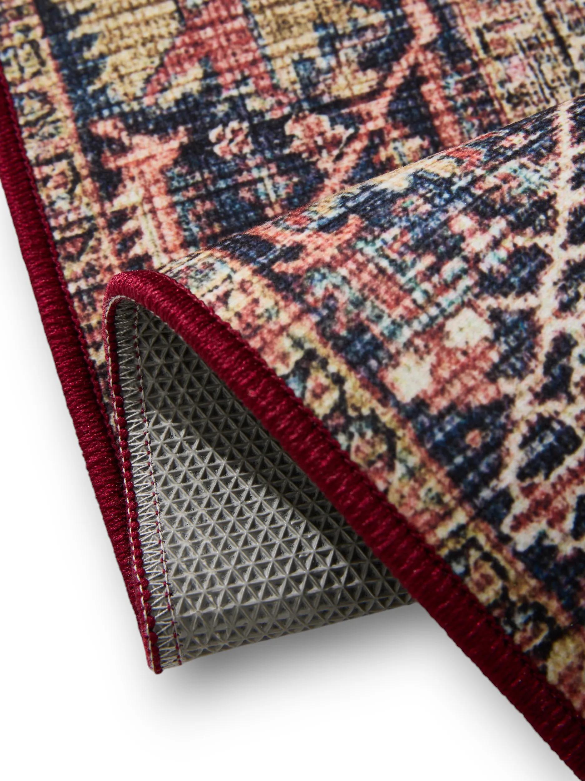 Alfombra lavable George multicolor/beige
