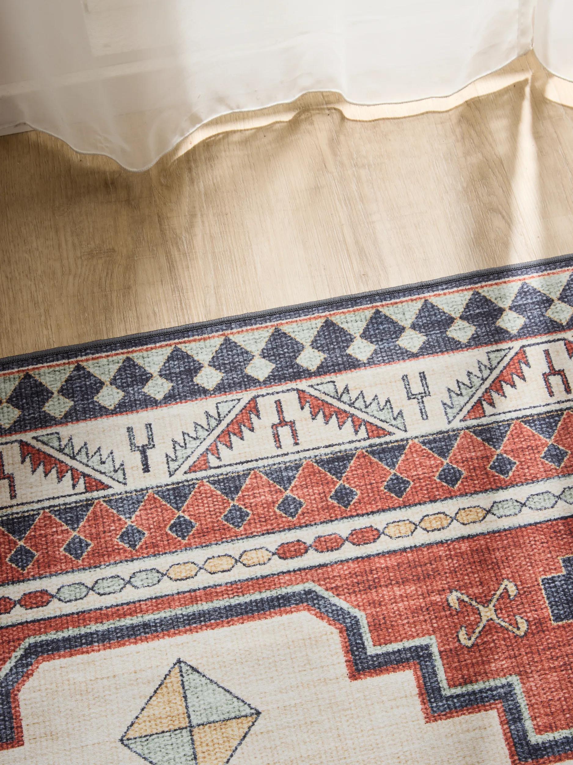 Washable Rug George Multicolour/Blue