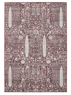 Washable Rug George Bordeaux