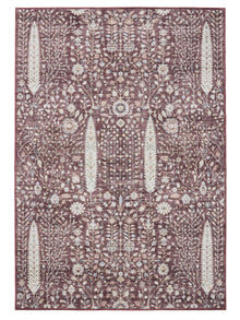 Washable Rug George Bordeaux