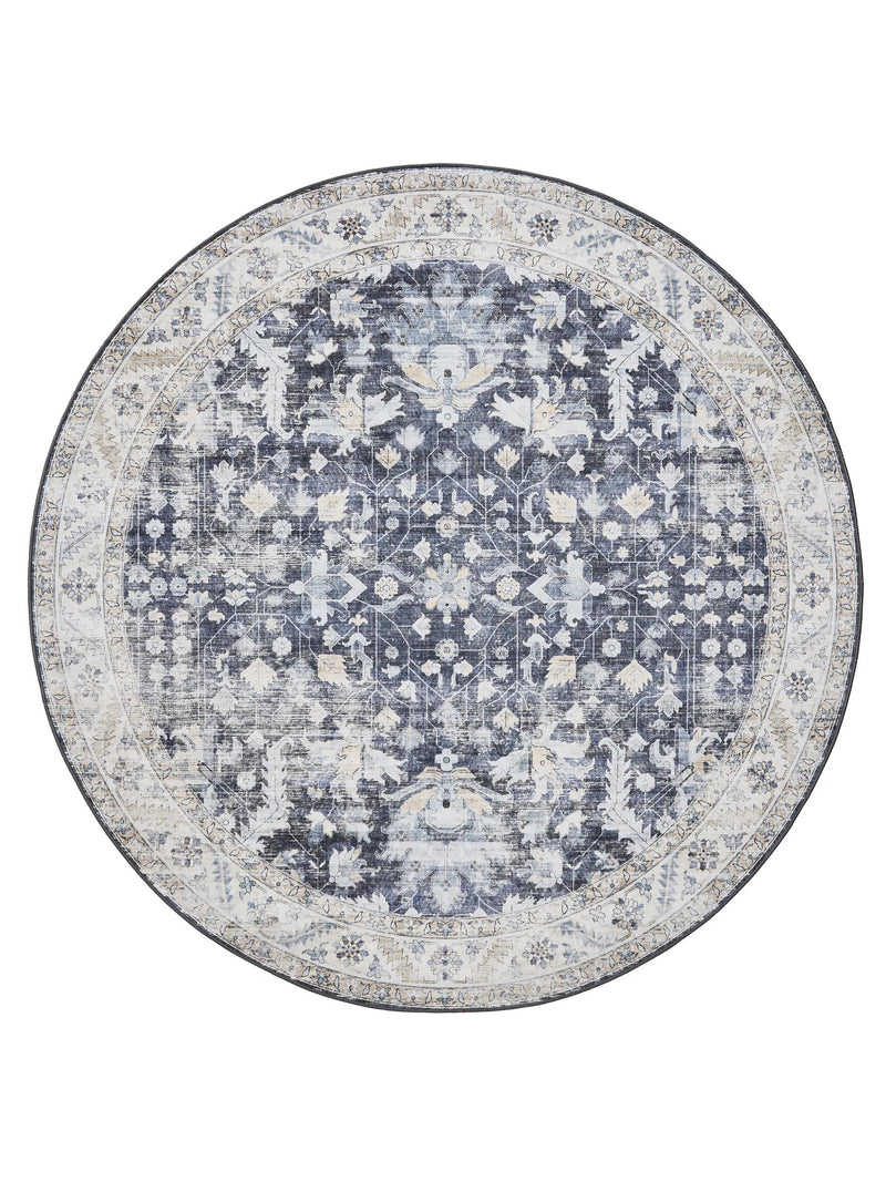 Washable Rug George Blue