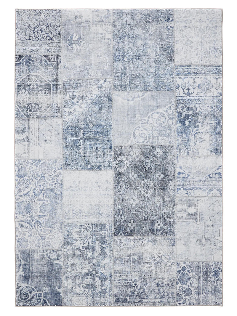 Washable Rug George Blue