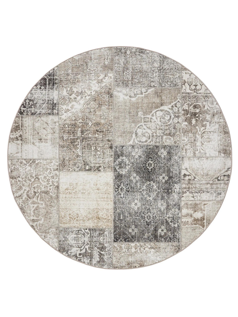 Washable Rug George Grey