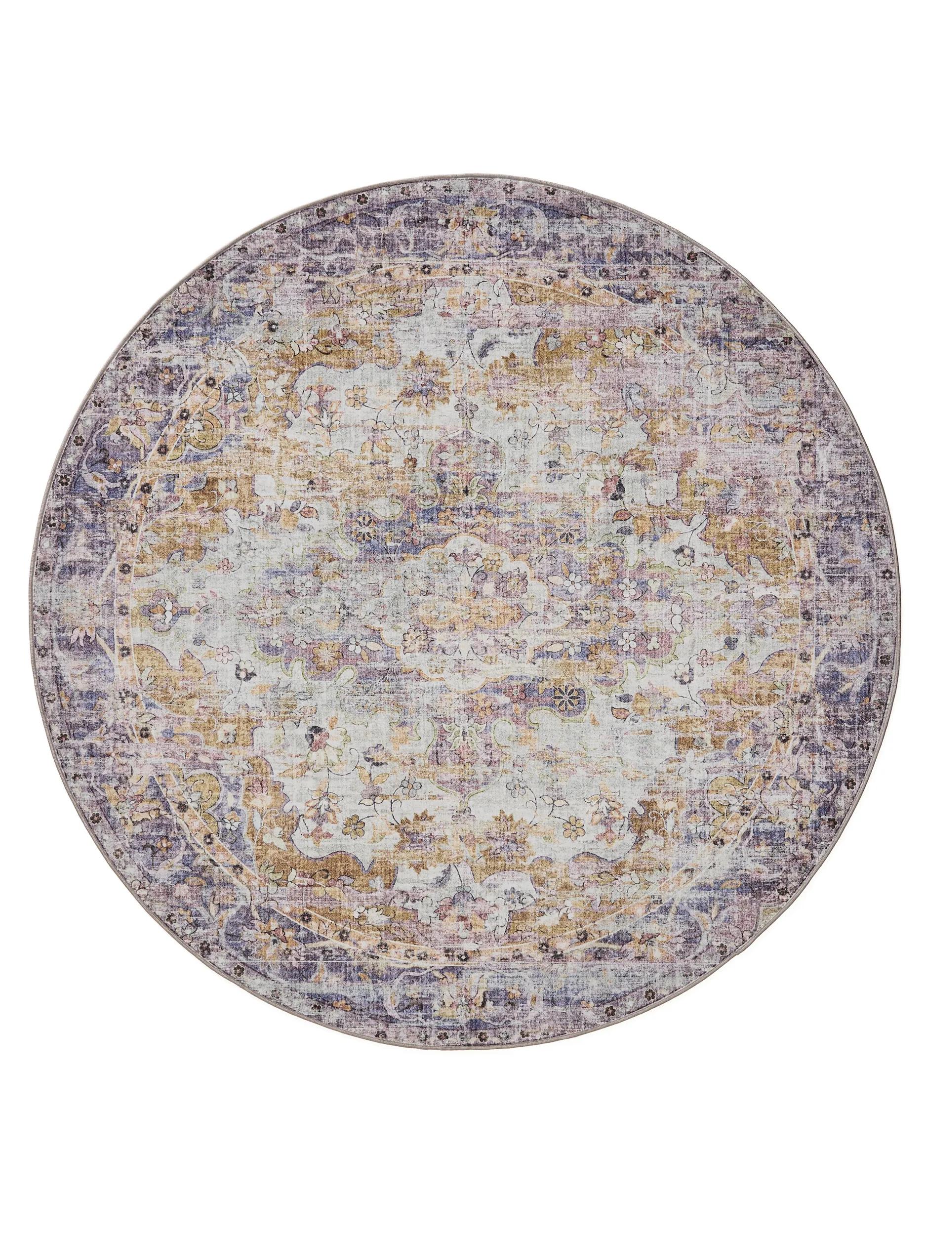 Washable Rug George Multicolour/Purple