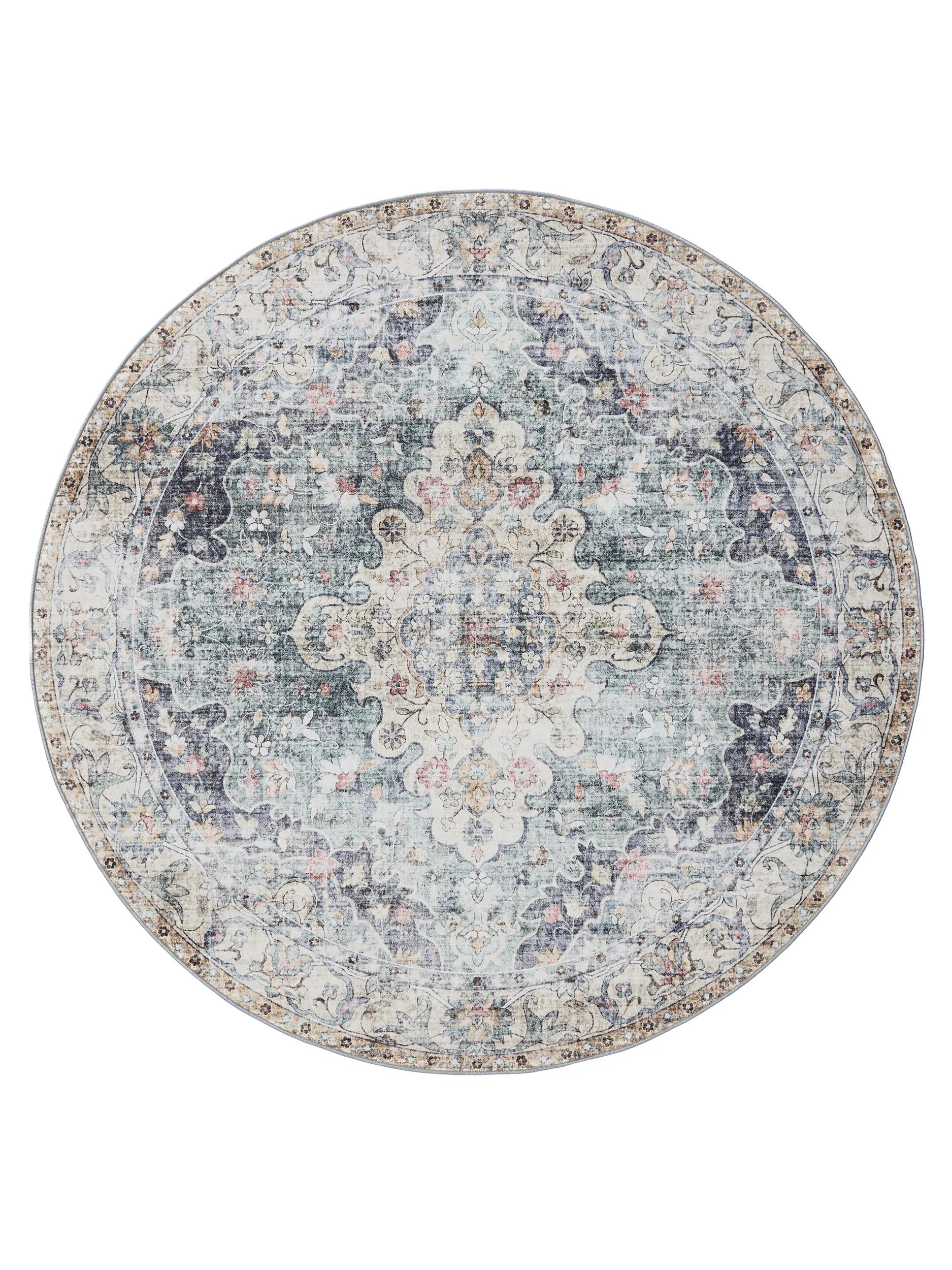 Washable Rug George Blue