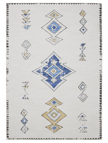 Alfombra lavable George beige/multicolor