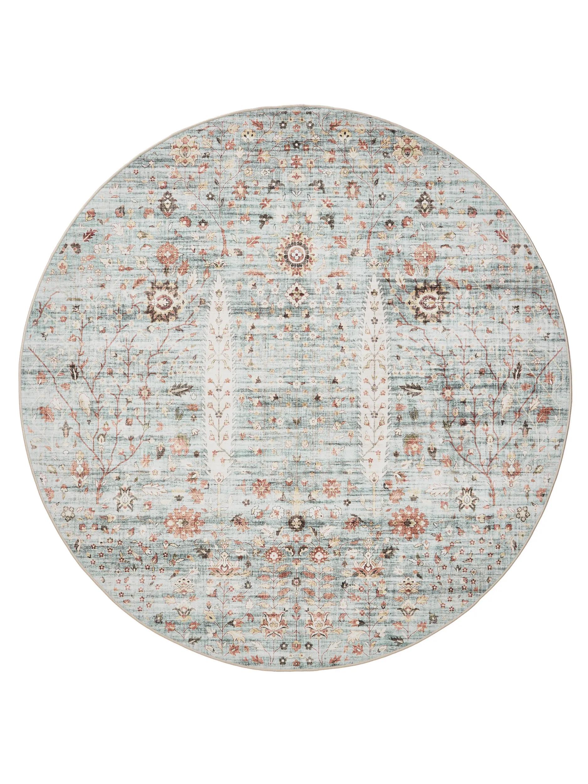 Washable Rug George Turquoise
