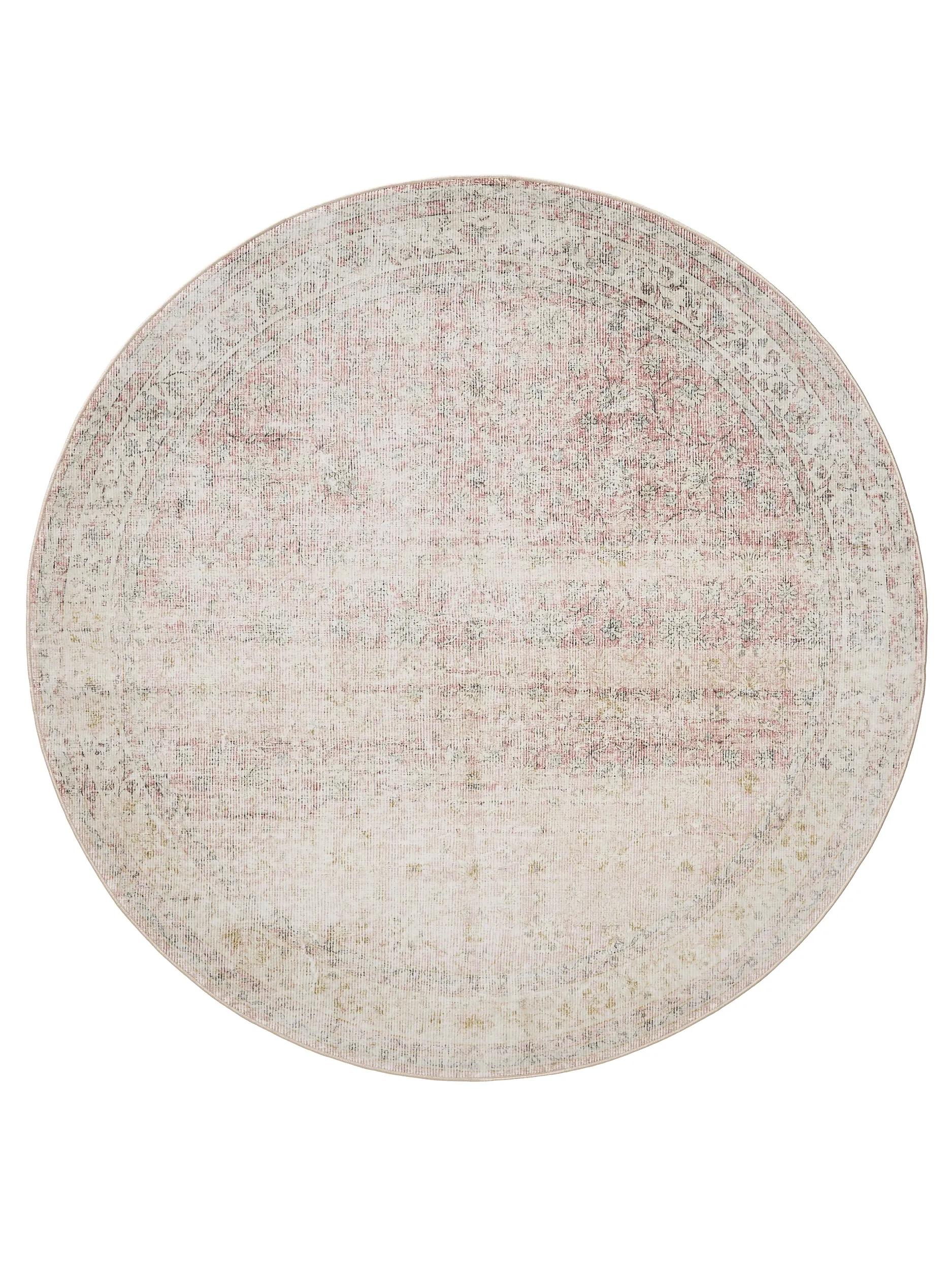 Washable Rug George Beige/Rose
