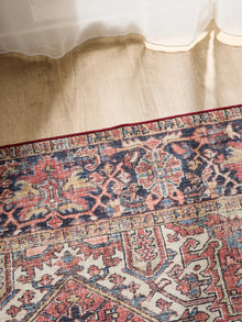 Alfombra lavable George multicolor/beige