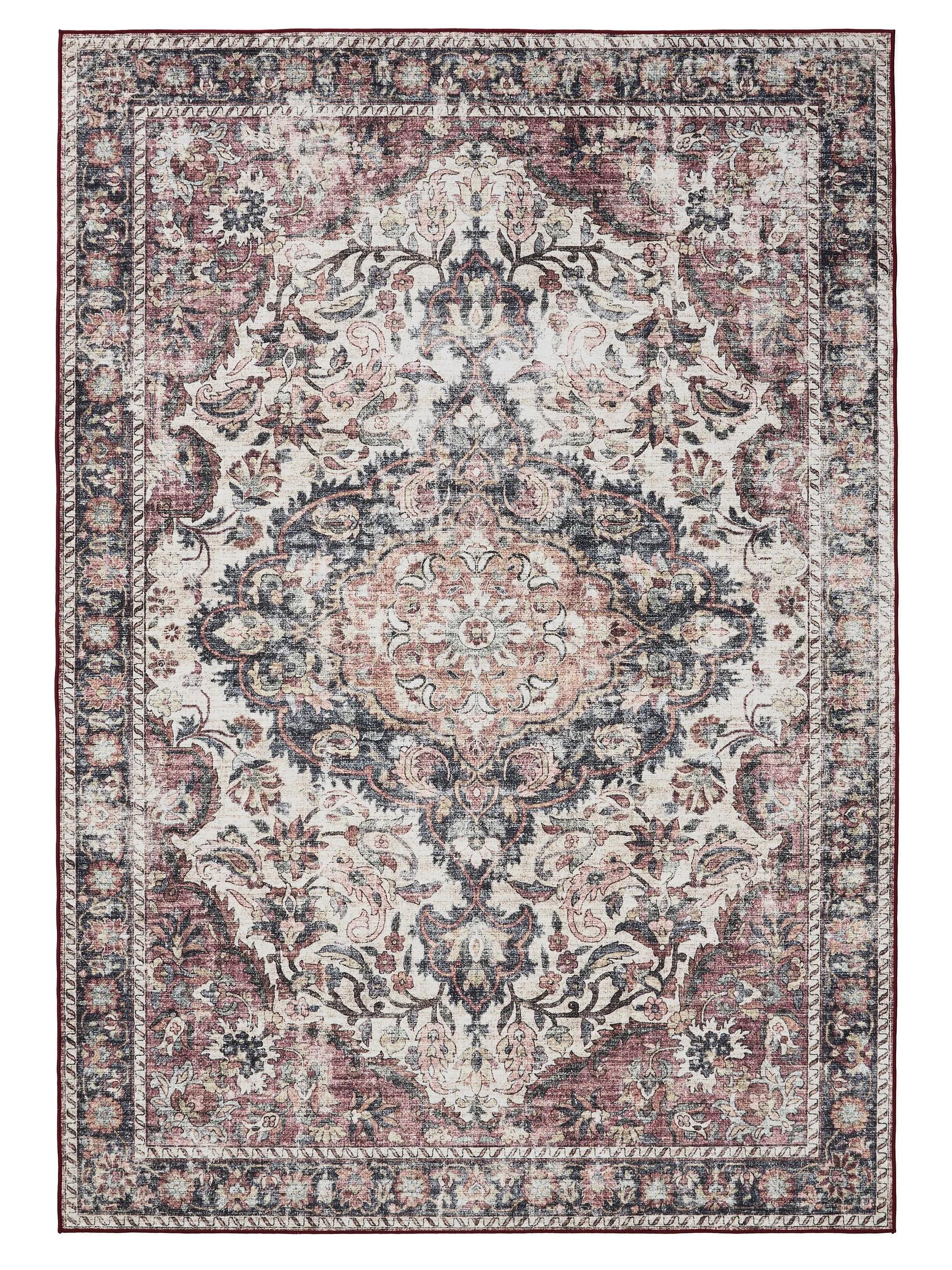 Washable Rug George Multicolour/Red