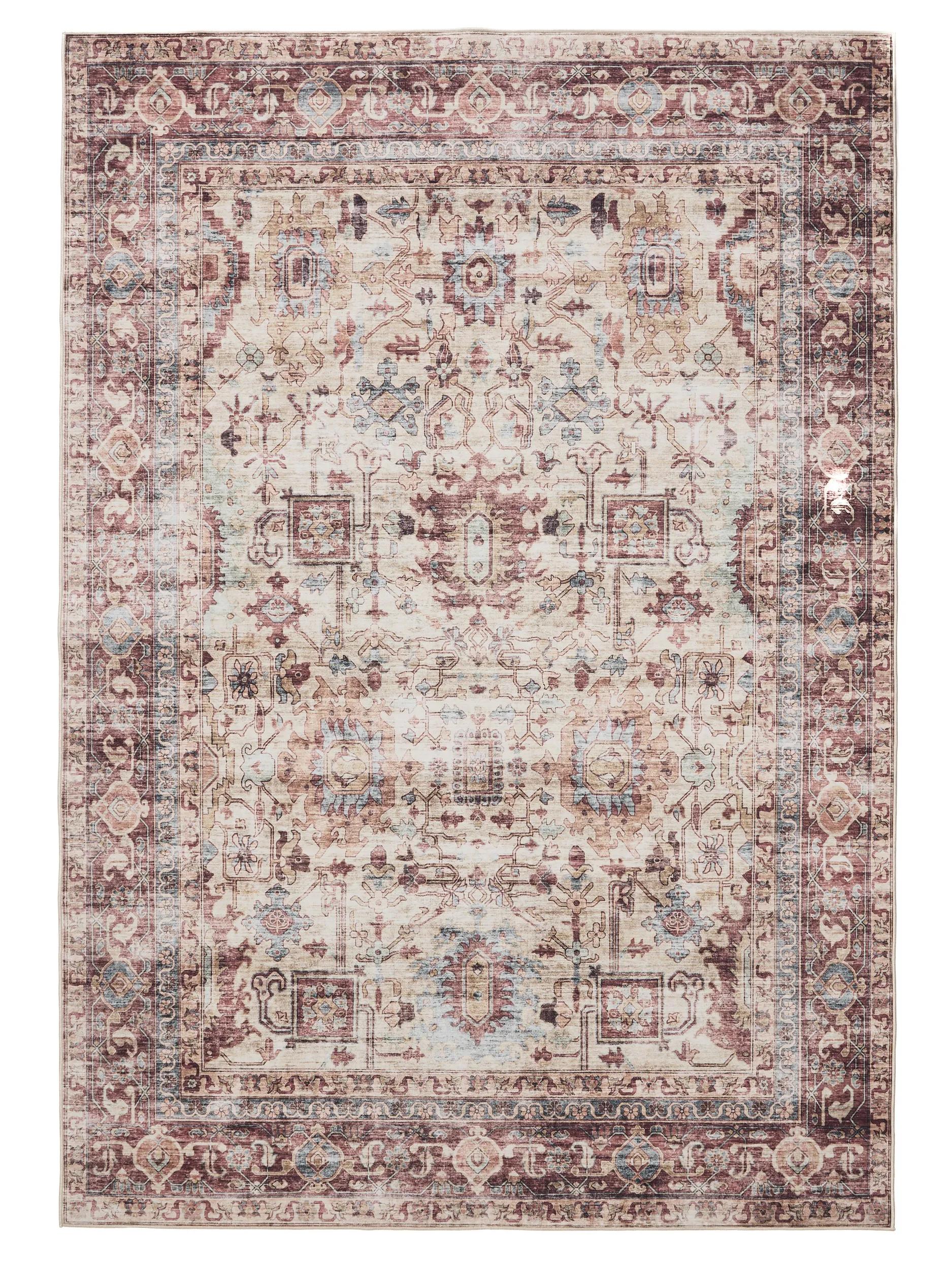 Washable Rug George Multicolour/Pink