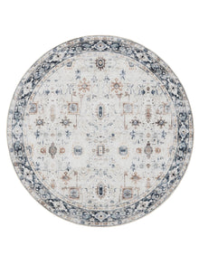 Washable Rug George Cream/Grey