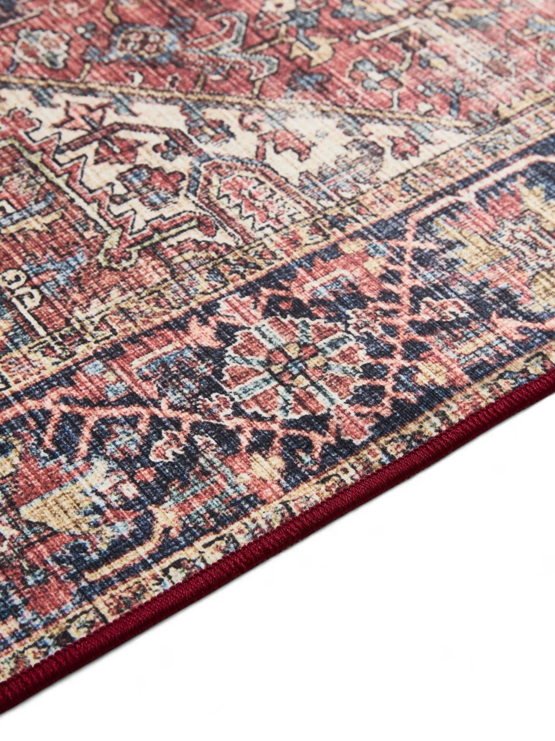 Alfombra lavable George multicolor/beige