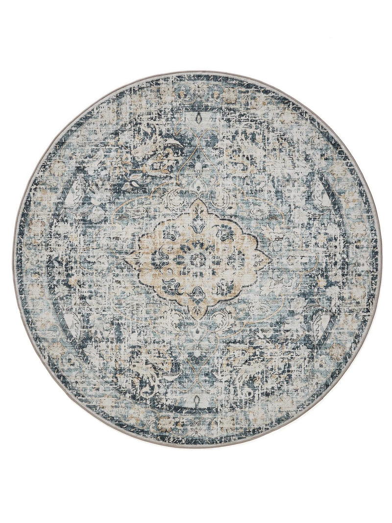 Washable Rug George Blue