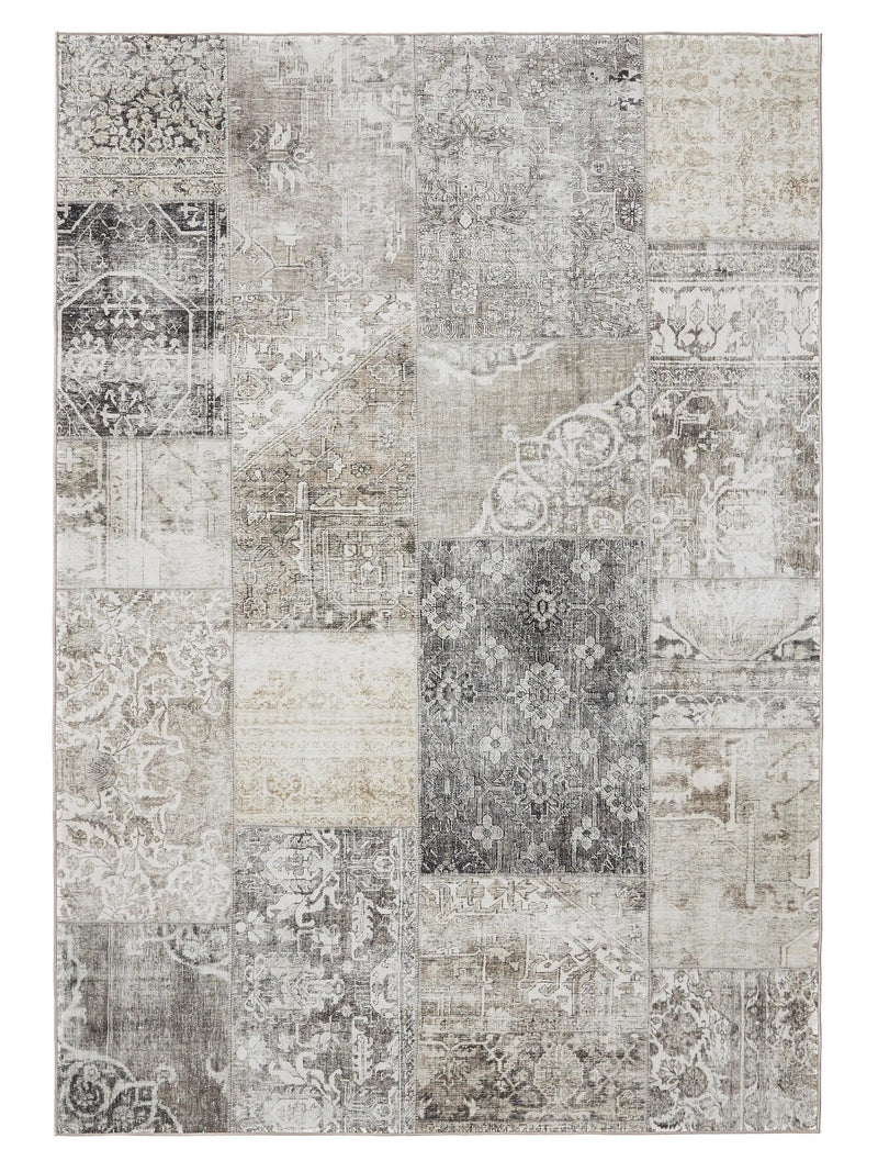 Washable Rug George Grey