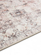 Washable Rug George Cream/Taupe