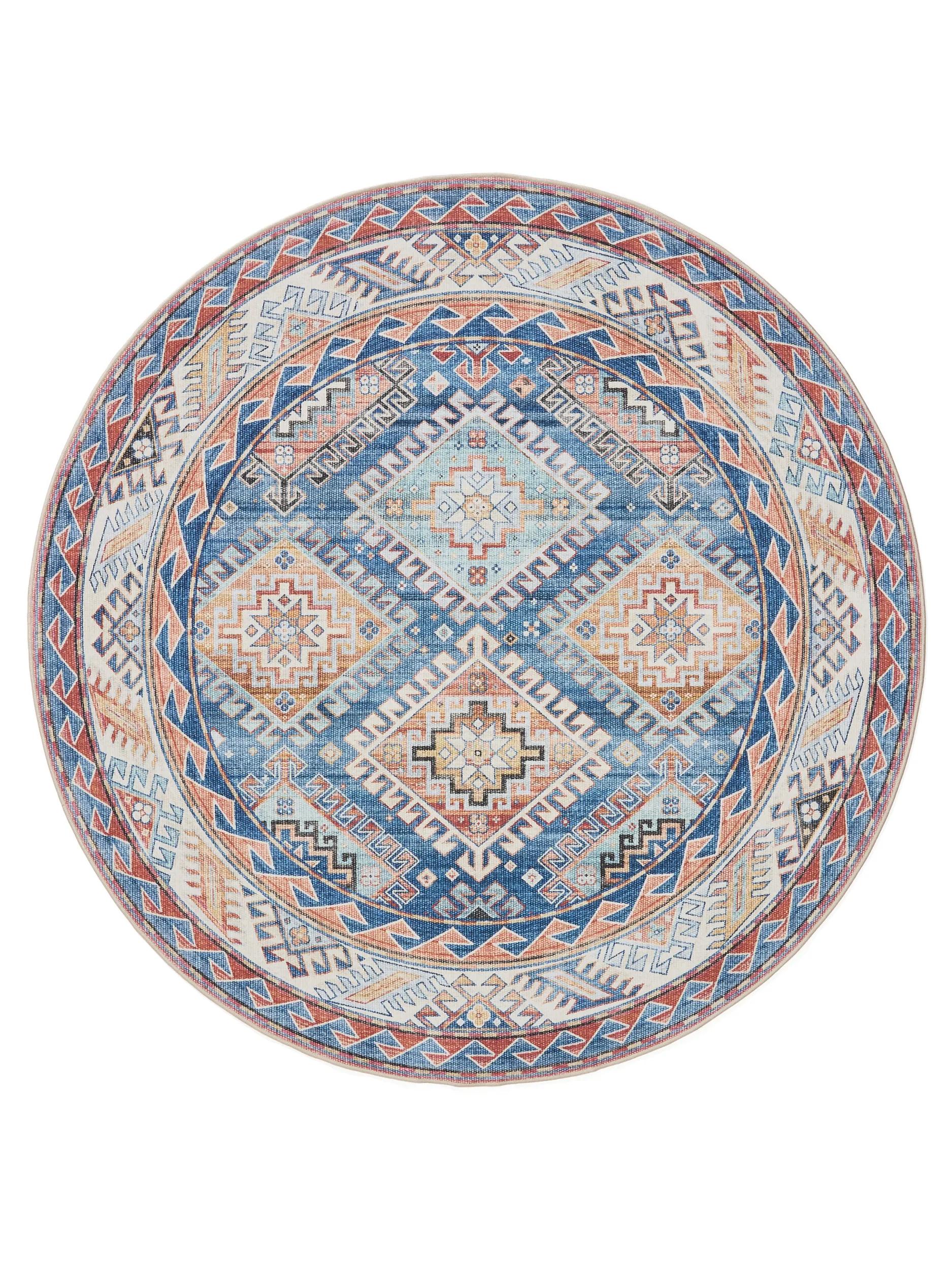 Washable Rug George Blue