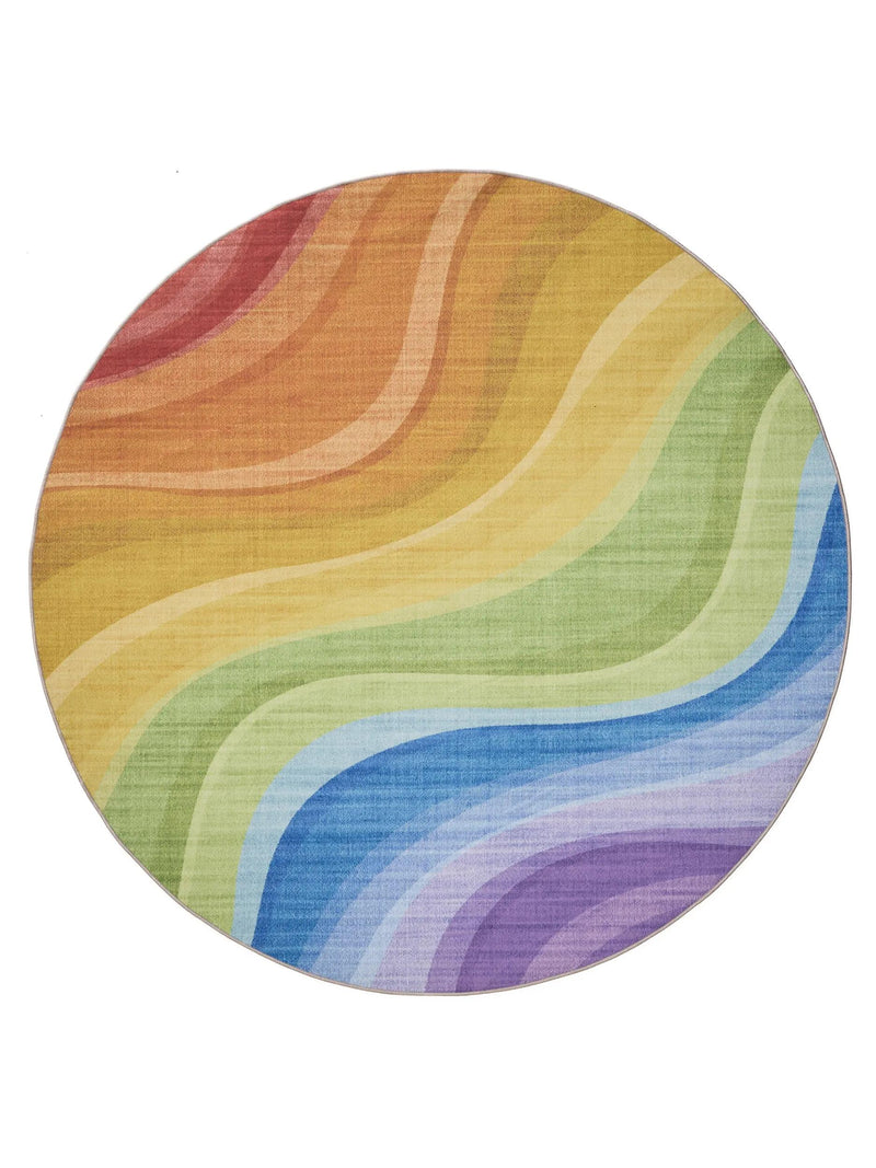 Washable Rug George Multicolour/Purple