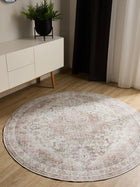 Washable Rug George Rose/Beige