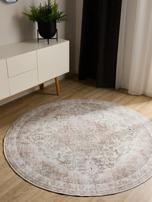 Washable Rug George Rose/Beige