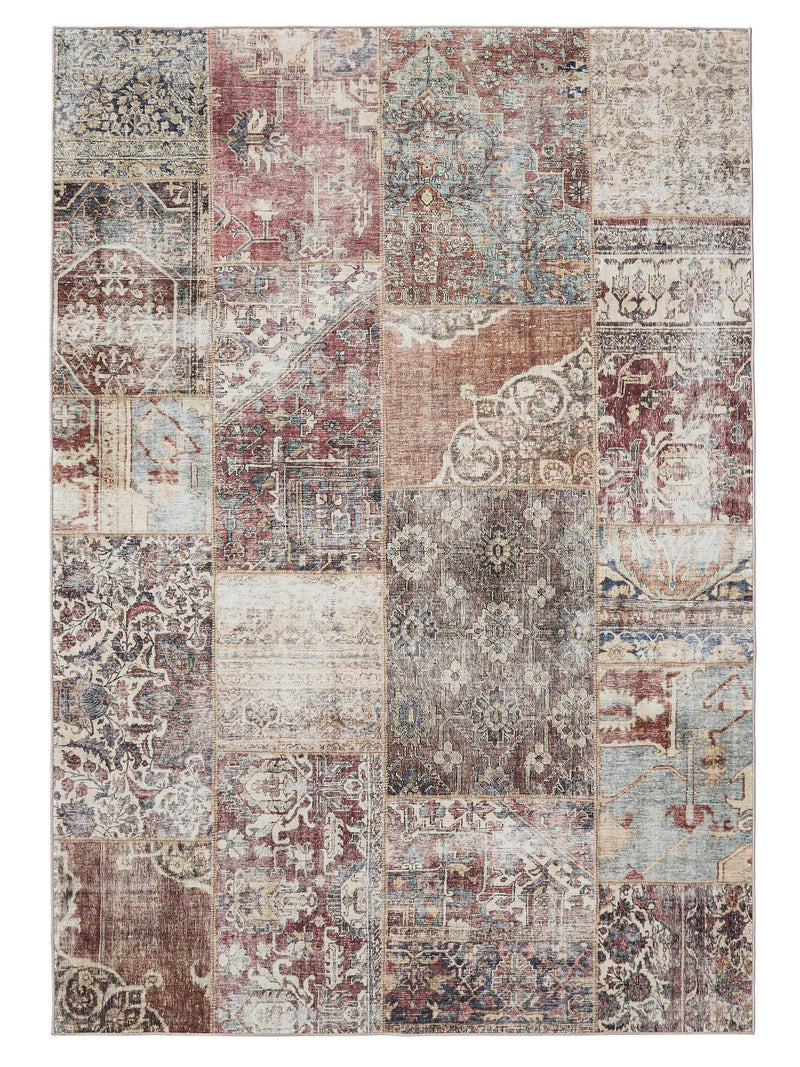 Washable Rug George Multicolour/Brown