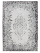 Washable Rug George Black/Grey