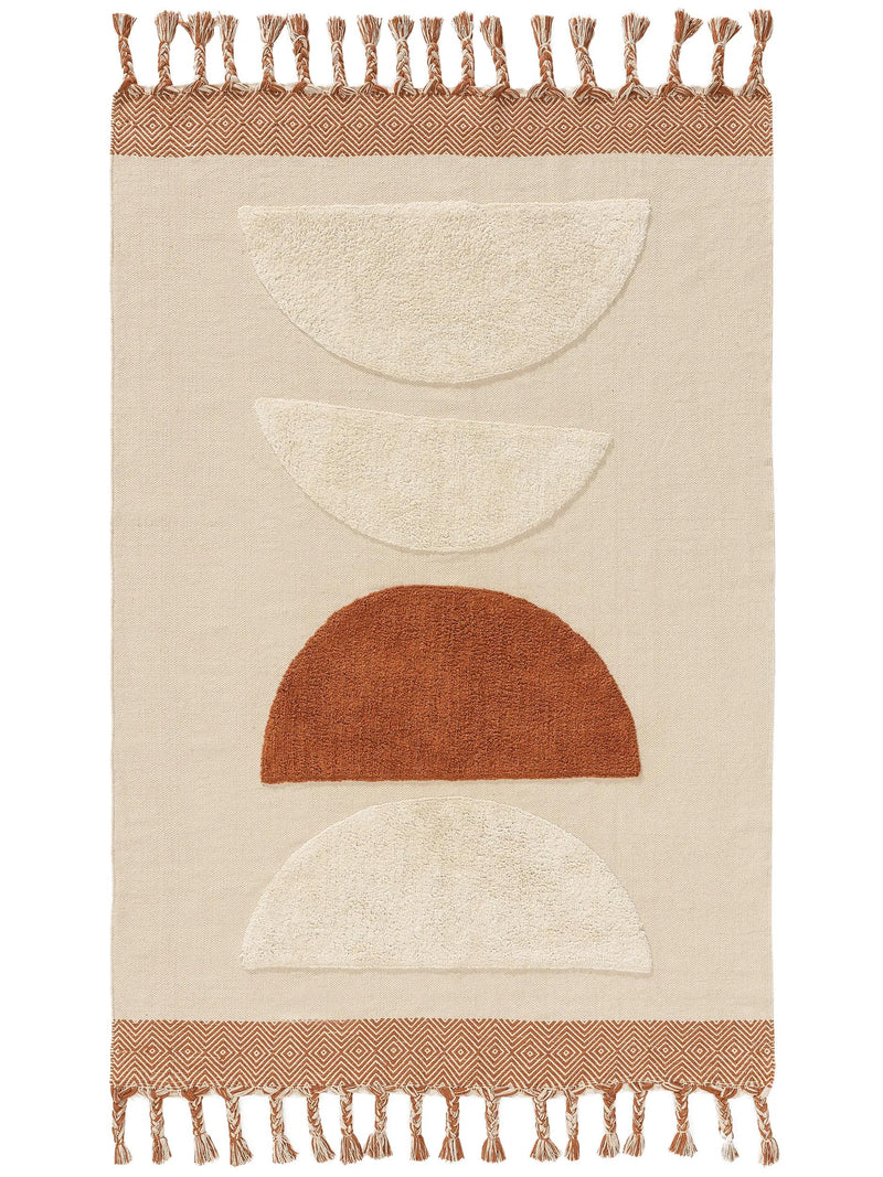 Cotton Rug Gibson Orange